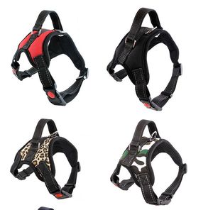 Pet Dog Vest Harness Leash Collar Set Adjustable Small Medium Large XL pet dog supplies leashes collars