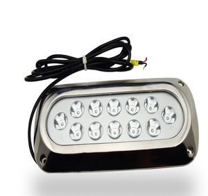 GOOD LED stainless steel underwater boat drain light waterproof yacht lightings marine sea lights lighting fixture