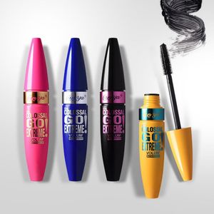 3D Fiber Rimel Mascara Waterproof Curled Thick Eyelashes Extension Natural Length Eyes Mascara Professional Makeup Tool