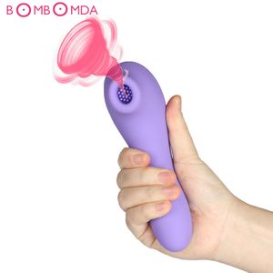 Şarj edilebilir Kadın Meme Klitoris Enayi Vibratör Seks Vajina Dil Vibratörler Kadınlar için USB G noktası Masaj Yetişkin Seks Oyuncakları Oyuncak S18101905
