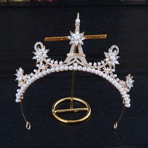 Nuovo cerchio corona di cristallo Accessori per abiti da sposa barocchi corona corona