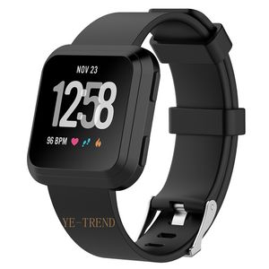 For Fibtbit Versa Bands,Soft Silicone Sport Replacement Accessories Bracelet Strap Band for 2018 Fitbit Versa Smart Watch