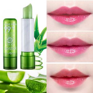 Balsamo per labbra scolorito all'aloe vera Rossetto che cambia umore a lunga durata Rossetto idratante idratante a lunga durata Cura delle labbra