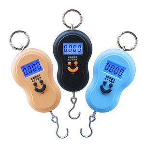 Mini 40Kg 10g Portable LCD Display Luggage Fishing Hook Electronic Weight Digital Scale Pocket Weighing Hanging Scale