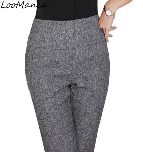 Fashion Women trousers plus size business Formal OL spring autumn 2018 New Korean office ladies Slim Black Gray OL Suit Pants