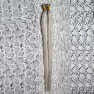 100 g/Lot Remy Fusion Pre-Haarverlängerungen 25,4–66 cm, Remy Keratin, menschliches glattes, flaches Haar, natürliches Echthaar