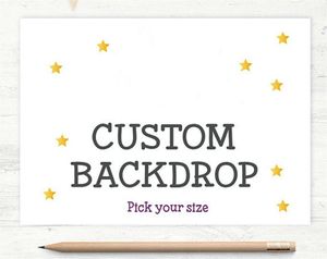 Custom Photography Backdrops Vinyl Oxford Polyester Cloth Photo Studio Backgrounds Personalized Birthday Wedding Party Back Drop Printing