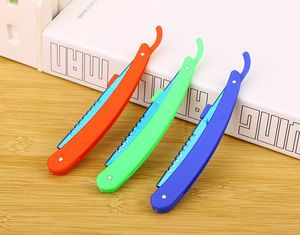 Blades Stainless Steel Folding Eyebrow Hair Trimmer Portable Hair Shaver Blade Trimming knife Makeup Razors Multi Color zzh
