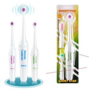 Soft wool Electric Toothbrush No Rechargeable with 3 Brush Heads Battery Operated Teeth Brush Oral Hygiene Tooth Brush for children adults
