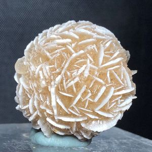 120G Natural Desert Rose Selenite Healing Raw Crystal Stone Mineral Prov Rough Exempel Cluster Fengshui Decor Reki