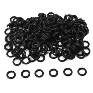 200 PZ O-ring in gomma per tatuaggi in silicone antiurto diametro 13 mm per parti di molle per macchine da tatuaggio forniture nere Body Art