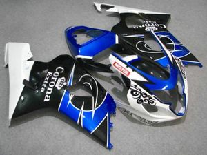 7GIFTS Caring Kit dla Suzuki GSXR600 GSXR750 04 05 K4 Aftmarket GSX-R600 / 750 2004 2005 Black Blue White Wishings Set FQ14