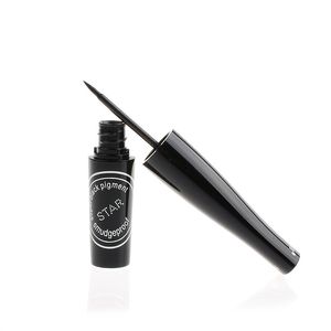 Party Queen Star Smudge Proof Liquid Eyeliner Vattentät Super Svart Lätt borttagning Ögonfodral Professionell ögon Makeup