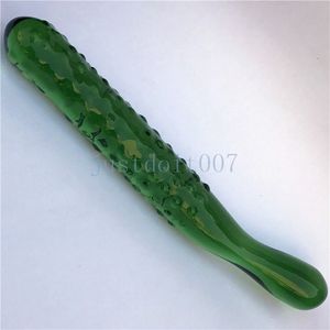 Glass Sex Toys Crystal Glass Wand Women Stimulated full Body Massager Massage Cucumber handheld #R56