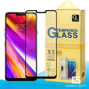 إلى LG G7 G6 G5 G4 أريستو 2 Xpower V10 V20 V30 K7 K8 K20 K30 زائد 2.5D غطاء كامل فليم الزجاج المقسى حامي الشاشة لسامسونج J2 CORE