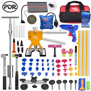 PDR Tools Kit Dent Removal Paintless Dent Repair Tool Car Dent Repair Hail Damage Repair Puller Suction Cup Hand Tools Set