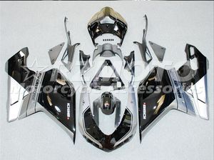 Injection mould Complete Fairings For Dukati 1198 848 1098 2007 2008 2009 Dukati 1198 848 1098 Dukati 07 08 09 Motorcycle Black X41