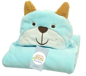 Winter Animal Deken Soft Comfort Swaddle Infant Beddengoed Quilt Comfortabel Houd Warm Cold Proof Cloak RF B FF