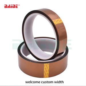 Good Kapoton Tapes 5 8 9 10mm 12 15 18 20 25 30 100 mm Heat Resistant Polyimide Tape High Temperature Adhesive Insulation Koptan Tape