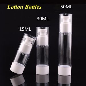 15ML 30ML 50ML فراغ زجاجات العطور الفارغة محلول الرش مضخة الرش زجاجة مستحضرات التجميل السفر زجاجات ماكياج