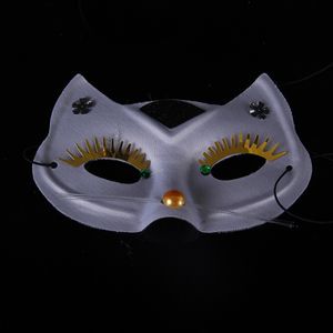 Weihnachtskindermaske Katzengesichtsmaske Masquerade Leopardendruck Animal Gatto Maske