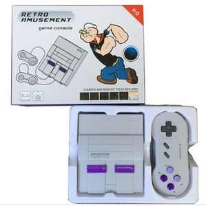 HD Super Classic SFC TV Video Mini Game Console Najnowsze przenośne rozrywka może przechowywać 333 gry NES SFC NES SNES Console