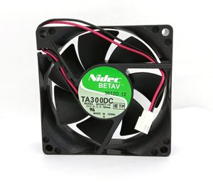 Novo Original Nidec TA300DC M33407-16 DC24V 0.18A 80x80x25MM 2 Linhas Ventilador de refrigeração do inversor