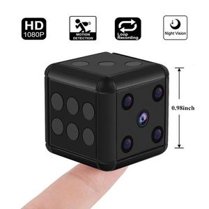 SQ16 Mini Camera Dice Camera 1080P Videocamera sportiva Videocamera di sorveglianza Action Night Vision Mini DV Videoregistratore per telecamere di sicurezza domestica