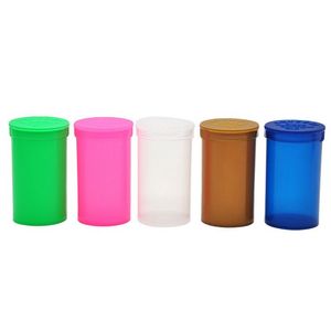 Colorful Plastic Tobacco Container Cigarette Case Container Box For Cigarette Tobacco Herb Food Grade Smoke Grinder Accessories