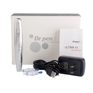 ULTIMA A3 Dr.Pen A3 Derma Pen Permanent Makeup Machines Electrical Makeup Eyebrow Lip Tattoo Pen & 2 Tips