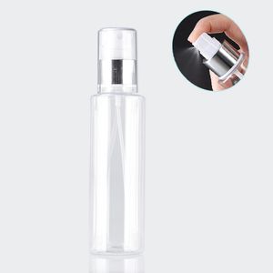 80ml Plastic PET Lotion Pump Bottle Empty Women Cosmetic Small Container Refillable spray bottle fast shipping F1436