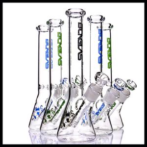 Limited Edition bongs mini bottom beaker bong glass 10" small Base Ice water pipes 18.8mm dab oil rig pipe smoking BONGLAS hookahs