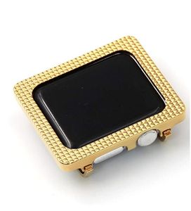 38mm 42mm Luksusowy Exquisite Square Close de Paris Case Vezel Kompatybilny dla Apple Watch Series 3 2 1