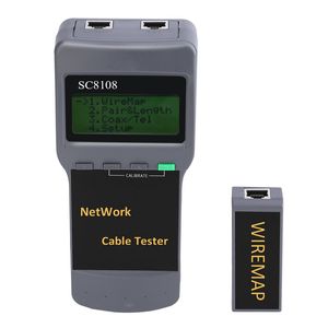 Freeshipping Cat5 RJ45 Rede Tester BreakPoint BreakPoint Comprimento Test Rangefinder