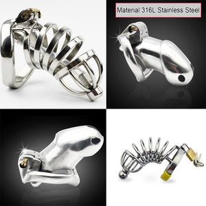 316L Medical grade Stainless Steel Chastity Device Cage Urethral Dilator Tube #Y98