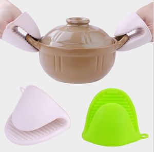 guanto in silicone per microonde guanti durevoli resistenti al calore guanti da forno guanto flessibile per l'isolamento termico guanto da cucina impermeabile in silicone antiscivolo