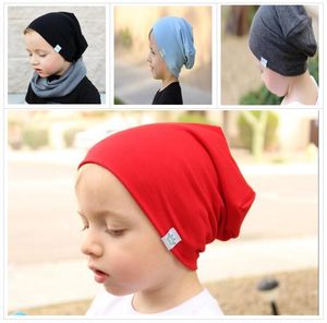 INS Baby Cotton Hats Girls Boys Warm Caps Candy Color Beanies Accessories Infant Hats Kids Winter Beanie Photography Props Caps