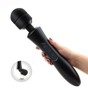 Sex Zabawki Dla Kobiet AV Magic Wand Massager USB Doustny łechtaczki Wibratory Masażer Body Egzotyczne Akcesoria Para Zabawki S1031