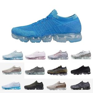 Atacado melhor qualidade OG vapormax branco preto Venda Quente Mulheres Homens tênis de corrida tênis esportivos Desconto vapor maxes 2018 formadores Ao Ar Livre Max AIRMAX