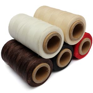 5pcs/Set Durable 240 Meters 1mm 150D Leather Waxed Thread Cord for DIY Handicraft Tool Hand Stitching Thread Apparel Sewing