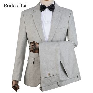 Wholesale mens herringbone jackets resale online - Gwenhwyfar Formal Tailor made Bridegroom Tuxedos Herringbone Pattern Men Suit Set For Wedding Prom Mens Suits Jacket Pants