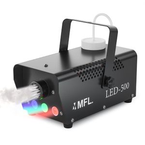 500w führt RGB Nebelmaschine Tragbare Nebelmaschine mit drahtloser Fernbedienung für Bühne Club Party Disco