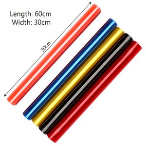 30cm*60cm Car Light Film Wrap Sheet Car Stickers Auto Headlight Taillight Tint Vinyl Film Cover Car Styling Exterior Accessories