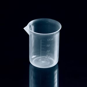 100ml Copo de Medição Transparente com Escala Ferramentas de Medição de Plástico de Grau de Alimentos para DIY Cozimento Bar de Cozinha Acessórios de Jantar WX9-963
