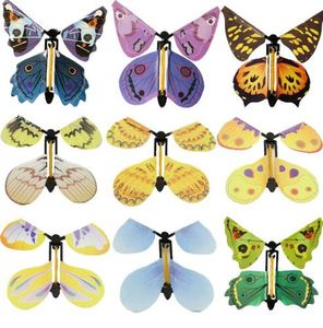1 Pc Colorful Creative Flying Butterfly New Novel Children Magic Props Toys for Kids Funny Games Educational Toys Birthday Gifts