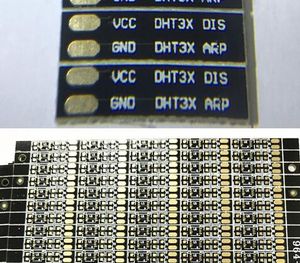 Dijital sıcaklık nem sensörü için evrensel Yüksek Kalite PCB kurulu SHT10 / SHT20, SHT11 / SHT21 SHT15 / SHT25, SHT71 / SHT75