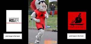 Custom Newly Gladiator mascot costume add a logo Adult Size free shipping