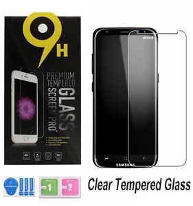 2.5D vidrio templado para el Samsung A10S A20S A20 J7 Primer J3 emergen Galaxy Note película del protector de pantalla con 5 caja al por menor