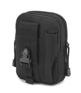 Universal Outdoor Tactical Holster Milli Military Belt Bag Sport Esecuzione di custodia per cellulare Custodia per cellulare Molle Pack Borsa Borsa Portafoglio per telefono