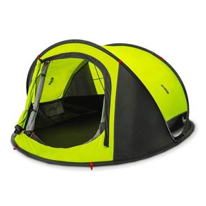ZENPH Tenda da campeggio automatica per 3-4 persone Parasole a baldacchino impermeabile a doppio strato da mijiayoupin
